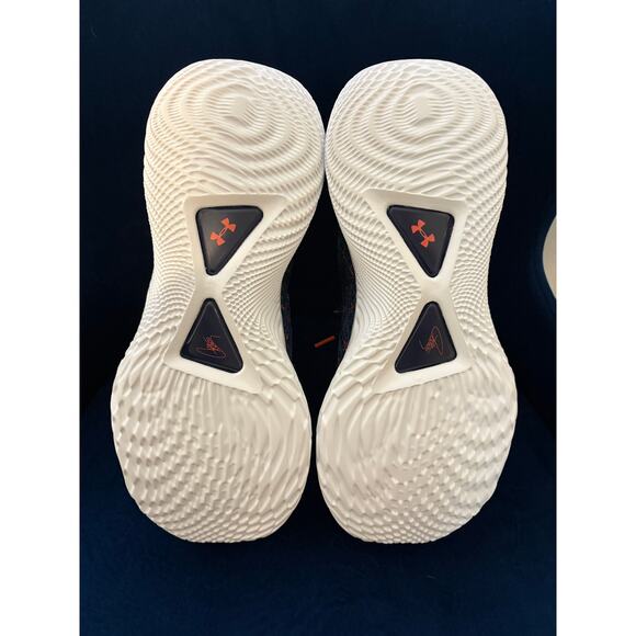 Under Armour Curry Flow FUTR X Basketball Shoes Navy Multi Men’s 11.5 — NEW - Picture 8 of 8